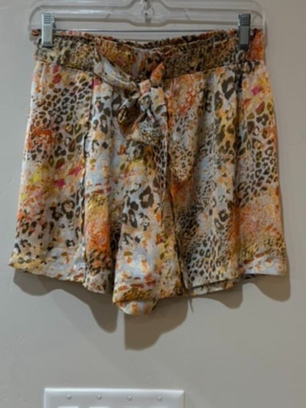 Mystree Animal Floral Print Shorts Women's Size S Small